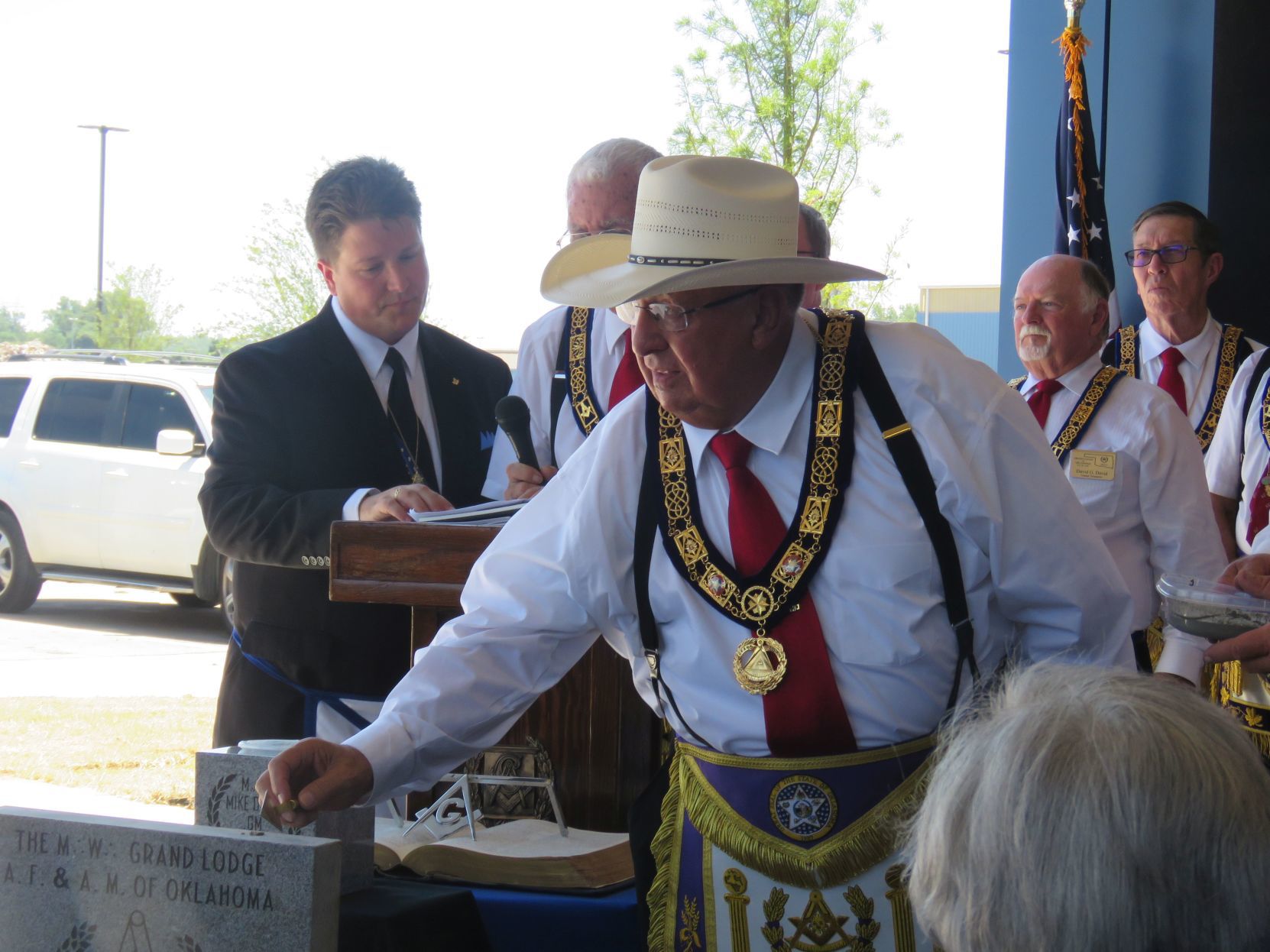Masonic Cornerstone Ceremony